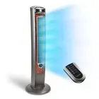 Lasko Oscillating Tower Fan, Nighttime Setting, Remote Control, Portable, Timer,