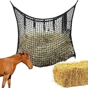 Horse Hay Feeder - Heavy-Duty Hay Dispenser, Portable Feeding Station | Easy Fill Rectangle Slow Horse Hay Nets, Reduces Messs Pasture or Barn Designed, Preventing Overeating for Healthier Eating