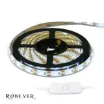 【RONEVER】PA-2835-3C3 LED防水IP65燈條-白光3M