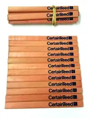 12x Carpenter's Pencil - CertainTeed Advertising New Old Stock - 12 pc group
