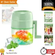 Snow Cone Machine Shaved Ice Machine Manual Ice shaver Machine Double Stainle...