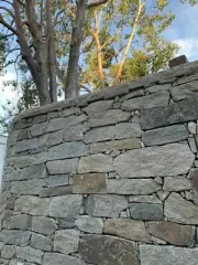 Natrual Stone Wall Cladding Tiger Skin Granite Loose Strips Stone Free Form P/m2