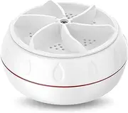 Turbine Washer | Washing Machine Stain Removing | USB Powered Washing Machine, Intelligent Interaction Laundry Washer Ultrasonic Cleaning Tool for Home Travel
