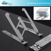 Go2buy Laptop Foldable Stand Notebook Portable Macbook Aluminium Desk Holder