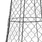 Black Garden Chicken Wire Cloche Plant Protector 10 Pack Heavy Duty Cover