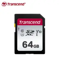 在飛比找PChome24h購物優惠-【Transcend 創見】64GB 300S microS