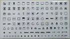 Part No.1000002 Oven Range Stove Cooker Decals Display Sticker Symbol Label