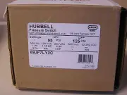 69JF7LY2C PRESSURE SWITCH 95-125PSI Z-D PS3535 Furnas/Hubbell Old #69MB7LY2C