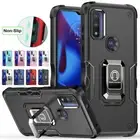 For Vivo Y11 Y33S Y21S Y20I Y91C Y16 Y02S Y15S Y15A Shockproof Ring Holder Case