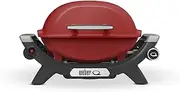 Weber Baby Q Gas BBQ (Q1000N - Latest 3rd Generation) - LPG Flame Red
