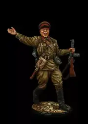 Tin soldier Museum (TOP) Staff Sergeant of Red Army Infantry, 1941-43, USSR WW2