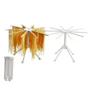 2 Pack Foldable Pasta Drying Rack, Homemade Fresh Spaghetti Stand Collapsible