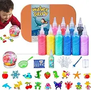Water Fairy Water Gel Kit | Creative Handmade 3D Water Toy | Funny Fairy Toy Water Kit with Sea Animal Mold for Home, Nursery