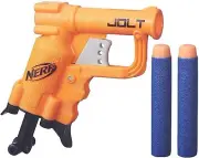 Nerf Jolt Dart Blaster - Mini Elite Gun -Orange 2015 N Strike Kids Toy Present