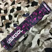 NEW KM Paintball Universal Mask Goggle Strap - 09 Nicky Cubas Guns Pink