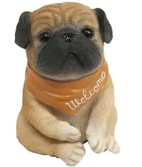在飛比找Yahoo!奇摩拍賣優惠-15853c 日本製 限量品 超可愛  巴哥犬 小狗狗   