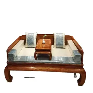 新中式椰棕乳膠墊沙發坐墊實木傢俱座墊羅漢床海綿墊 (7.5折)