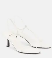[The Row] The Row Bare leather sandals AU 10 white