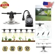 Full Spectrum 6 Light LED Grow Lamp with Timer - Perfect for Seedlings to Blooms