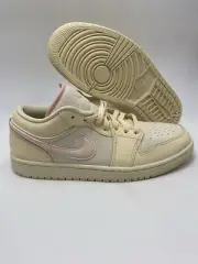 Nike Wmns Air Jordan 1 Low SE Muslin Legend FQ1925 100 Wmns Sz 11/Men's Sz 9.5