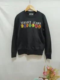 在飛比找Yahoo!奇摩拍賣優惠-Versace jeans couture 黑色T-shir