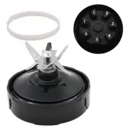 Replacement Parts 7-Fins Blade and Gasket, Compatible with Ninja Blender Chef...