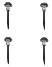 [Lenoxx] 4 Piece Set Solar-Powered Mosquito Killer Lamp