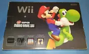 Nintendo Wii New Super Mario Bros. Bundle Black Console Bonus Music CD Galaxy