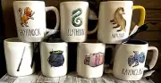 7 DUNN POTTER GRYFFINDOR SLYTHERIN RAVENCLAW HUFFLEPUFF POLYJUICE OBLIVIATE Mugs