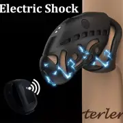 9 Speed Shock Cage Male Wireless Remote Control Chastity Cage Lock Belt Devcie