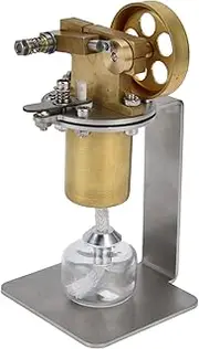Stirling Engine Model, Stirling Steam Engine Small Size for Demonstration for Science Projects for Physics Learning