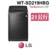 含基本安裝 LG 樂金 WT-SD219HBG WiFi 第3代DD直立式變頻洗衣機 極光黑 21公斤洗衣容量 家電 公司貨