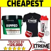 HORLEYS ELITE RIPPED 2.5KG VANILLA // FAT BURNING WPI WHEY PROTEIN ISOLATE PLUS