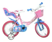 BIKE 14 PEPPA PIG DINO BIKES GIRLS 3-7 YEARS 95 -127 CM