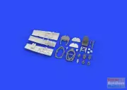 EDU672112 1:72 Eduard Brassin Spitfire Mk.IX Cockpit Set (EDU kit)