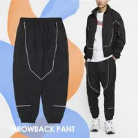 在飛比找森森購物網優惠-Nike 長褲 Throwback Pant 男款 黑 白 