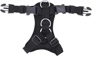 Toddmomy Adjustable Dog Harness Mesh Fabric No-Choke for Puppies Small Dogs Comfortable Padding Quick-Release Buckle D-Ring Xs