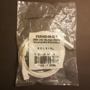 White Belkin Pro Series FireWire 6' F3N40006EPS IEEE 1394 CBL S400 6/6 22/28 AWG