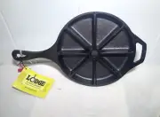 Lodge CAST Iron WEDGE Triangle CORN Bread PAN 9” Skillet Mold USA L8CB3 New Tags