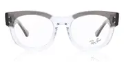 Ray-Ban RX0298V Mega Hawkeye 8111 Men's Glasses Clear Size 50 - Private Health Rebate - Blue Light Block Available