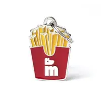在飛比找momo購物網優惠-義大利MyFamily 客製名牌 薯條(客製寵物名牌)