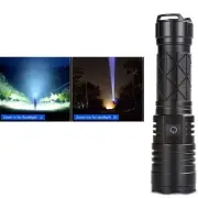 Led Rechargeable Flashlight Super Bright LED Flashlight Tactical flashlights ...