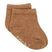 Toshi Organic Ankle Socks Dreamtime Walnut