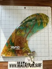 Rainbow Fin Company Turtle El Gato One Of A Kind Surf Surfing Tiki Travelers