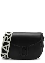 Marc Jacobs The J Marc Saddle Large Leather Cross-body bag - Black ONE SIZE
