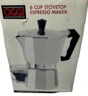 Oggi 6 Cup Stovetop Espresso Maker