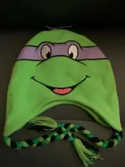 NWT Teenage Mutant Ninja Turtles Raphael Donatello Peruvian Beanie Laplander Hat