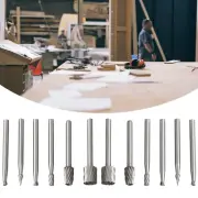 Premium HSS Router Drill Bits 12pcs Set for Wood Metal Carving Milling
