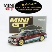 MINI GT 1:64 Bentley Flying "The Spur Reindeer Eight" Christmas MGT00285-3E