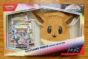 Pokemon Prismatic Evolutions Eevee Accessory Pouch Special Collection! IN HAND!